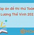 Xkld Mỹ 2022 Lương Thế Vinh Tuyển Sinh Toán Vinh